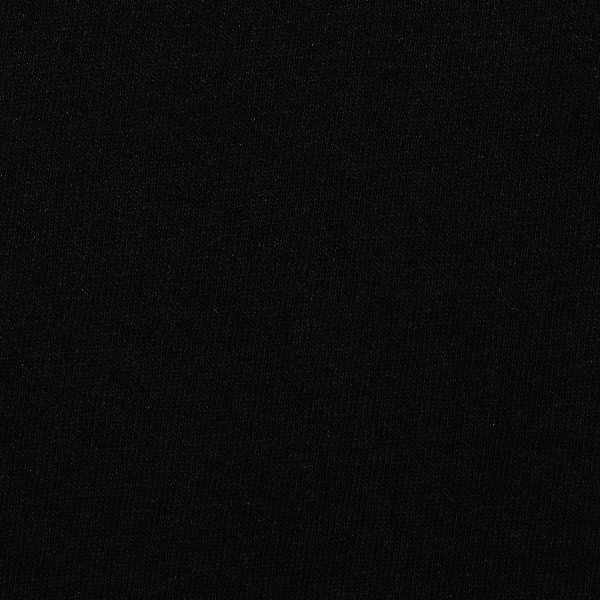 Swatch view of a black tee with refined embroidery detail on the sleeve and screen-printed details on the front and back, this tee delivers a balance of comfort, structure, and everyday wearability.