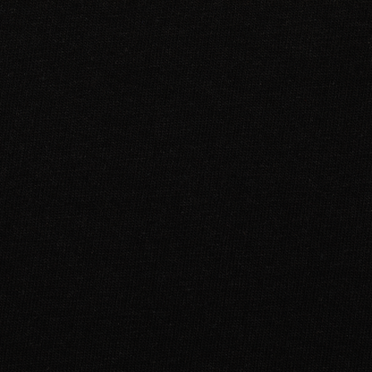 Swatch view of a black tee with refined embroidery detail on the sleeve and screen-printed details on the front and back, this tee delivers a balance of comfort, structure, and everyday wearability.